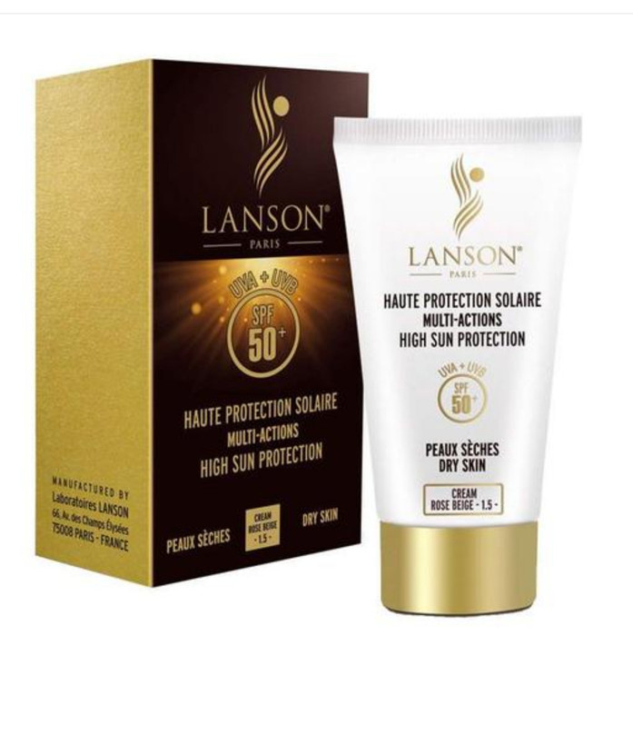 کرم ضد آفتاب و ضد چروک لانسون اصلی SPF 50+ ORIGINAL بیرنگ سفید