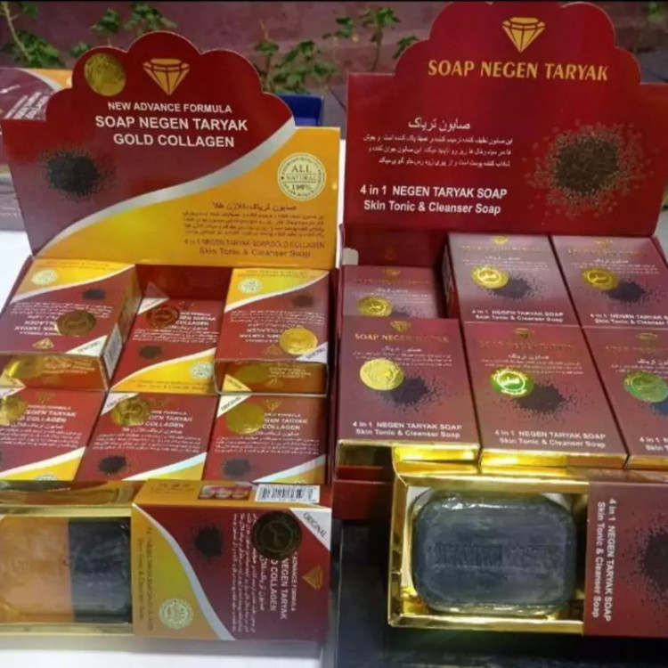 صابون رفع جوش رفع چین و چروک روشن کننده و سفید کننده پوست دو رنگ اصل اصل