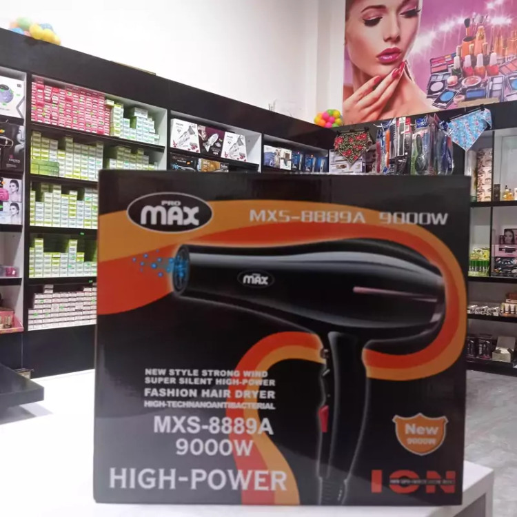 سشوار پرقدرت 9000W پرومکس مدل MXS-8889A PRO MAX غیر اصل