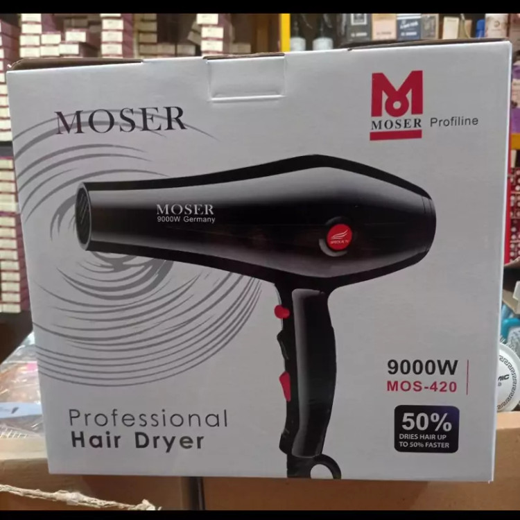 سشوار9000وات پر قدرت موزر مدل MOS-420 غیر اصل