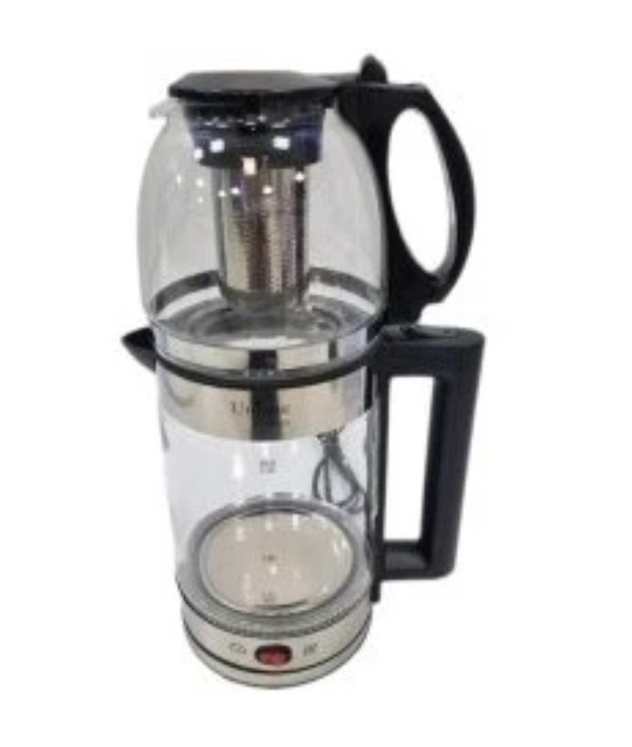 چای ساز روهمی یونیک 1800 وات مدل UL_124 با دکمه گرم نگهدارنده