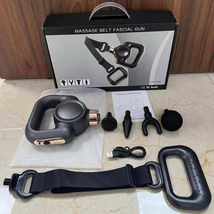 ماساژور تفنگی فاشیال گان حرفه ای مدل HB-016 چندکاره