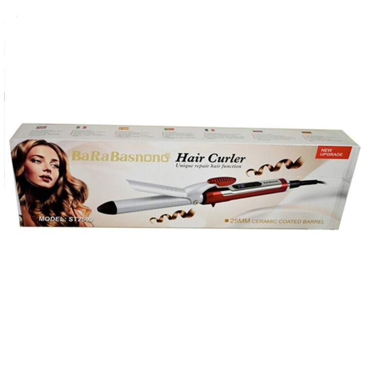 فر کننده مو یا بابلیس مو باراباس نانو مدل ST2500 سایز 25mm