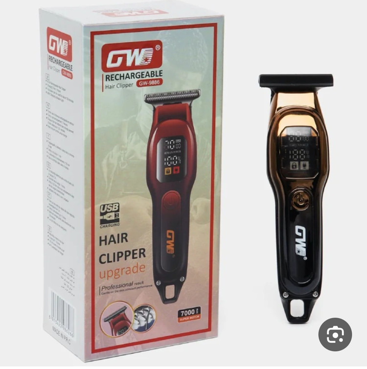 ماشین اصلاح خط زن و صفر زن جی دبلیو مناسب کادو مدل GW-9886