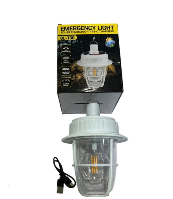 چراغ کمپینگ خورشیدی CL‑T30 | نوردهی 5 حالته